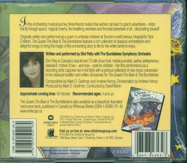 The Queen, The Bear &amp; The Bumblebee CD