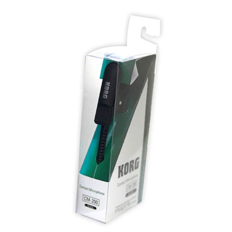 Korg Contact Microphone CM-200 For Tuner - Black