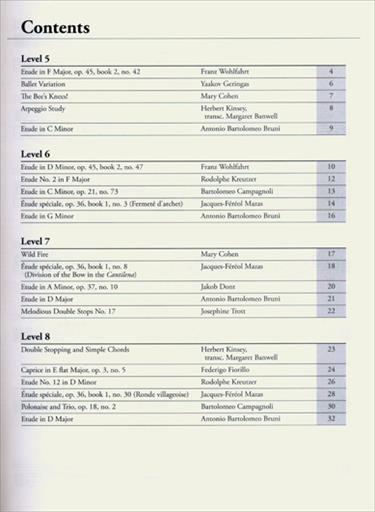 Viola Series- Viola Levels 5-8 Etudes