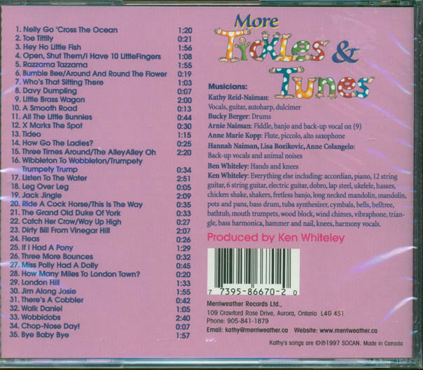 More Tickles & Tunes CD