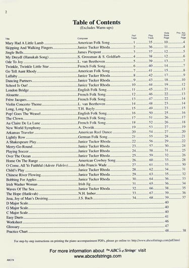 The ABCs Of Viola For The Absolute Beginner - Book 1