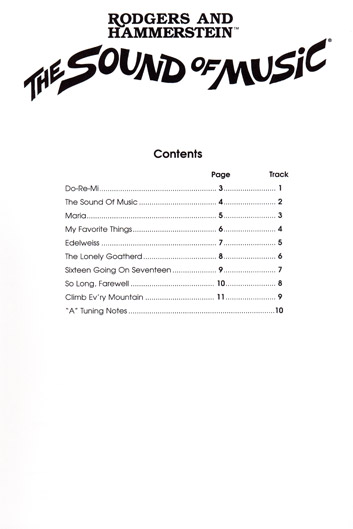 The Sound of Music Viola/CD