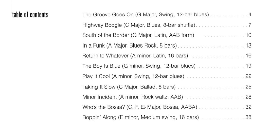 Jazz Philharmonic, Viola Second Set