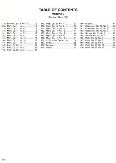 170 Foundation Studies For Violoncello