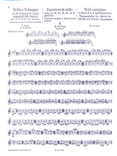 Sevcik - Op. 7 Part 2 (BOS)