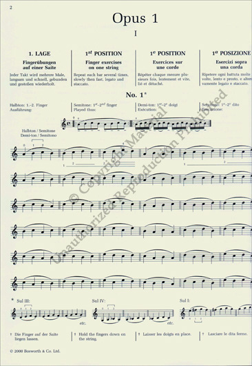 Sevcik - Op. 1 Part 1 (BOS)