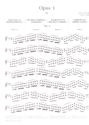 Sevcik - Op. 1 Part 4 (BOS)