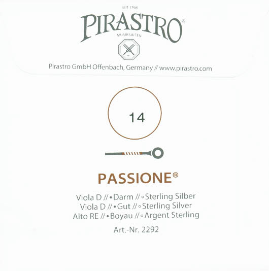 Pirastro Passione Viola D string
