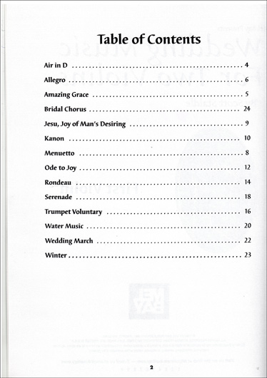 Wedding Music for Two Violins