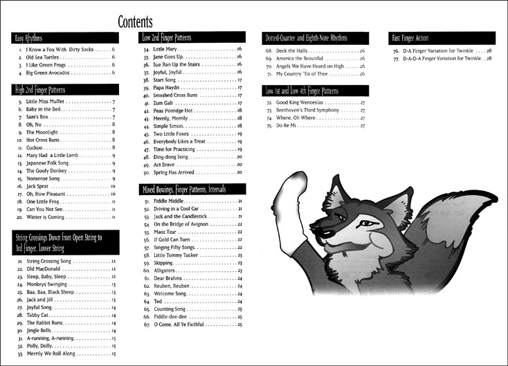 I Know a Fox With Dirty Socks Viola:77 easy songs for beginners