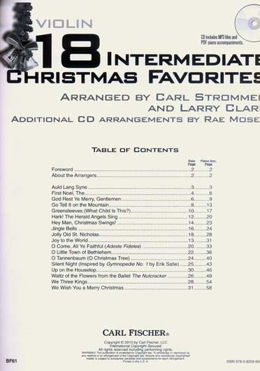 18 Intermediate Christmas Favorites