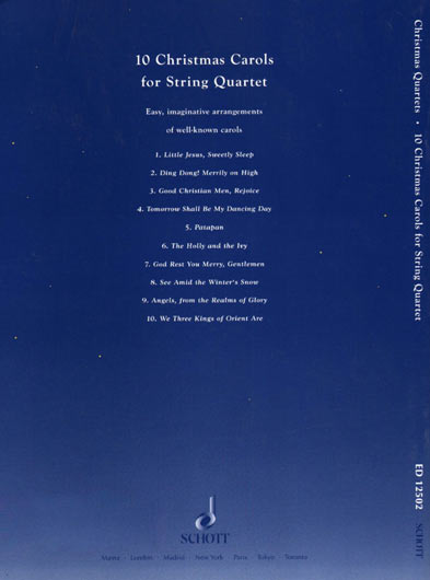 Christmas Quartets