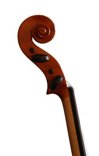 Italian Violin By AGNETE VIBE, PARMA 2017 SCROLLAVEZZA WORKSHOP