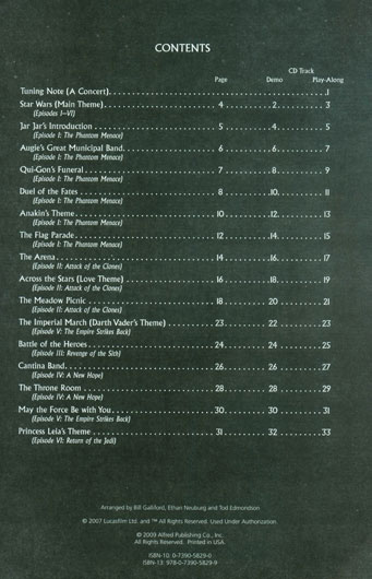 Williams - Star Wars, A Musical Journey for Cello