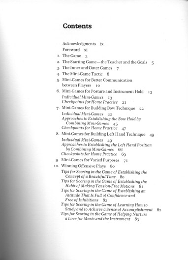 Playing the String Game