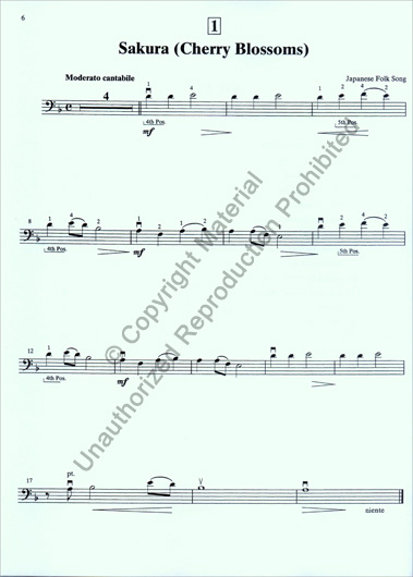 Suzuki Bass School - Volume 2 - Bass Part - Book and CD