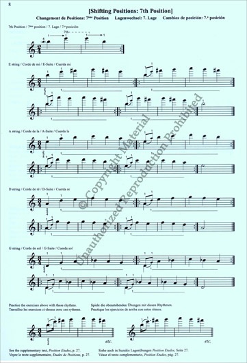 Suzuki Violin School - Volume 7 - Violin Part - Book
