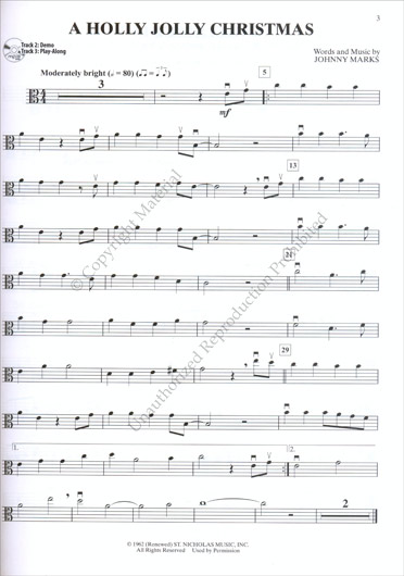 Ultimate Christmas Instrumental Solos - Viola (w/ Online Audio)