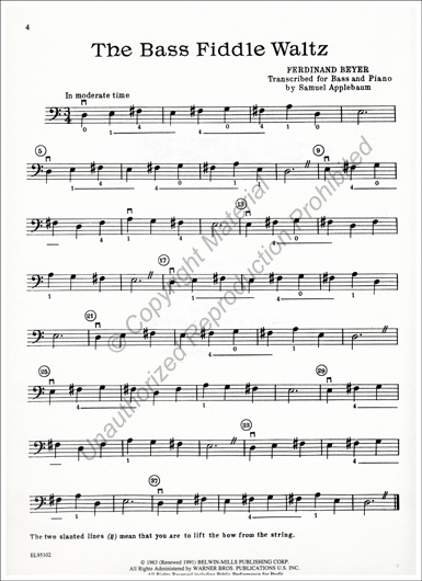 String Festival Solos - Double Bass Solo Book Volume 1