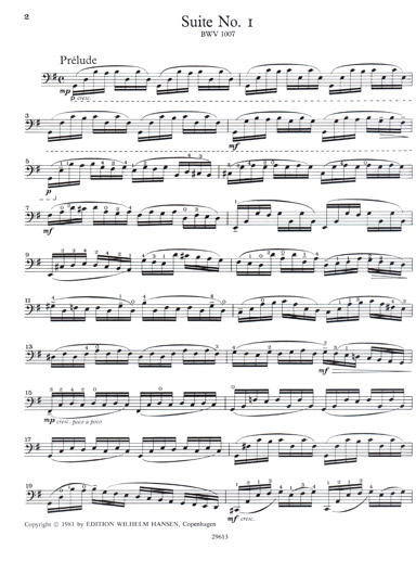 Bach - Suites for Solo Cello BWV 1007-1012 (WH)