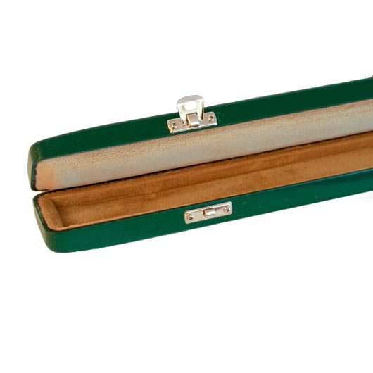 Fibreglass single bow case for violin/viola/cello - Green