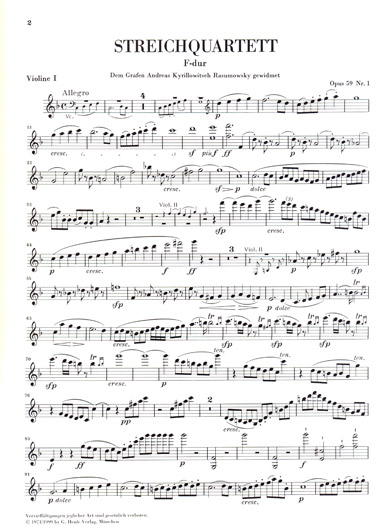 Beethoven - String Quartets Op. 59, 74, 95 (HEN)