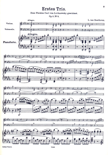 Beethoven - Piano Trios Vol. 1 (PET)