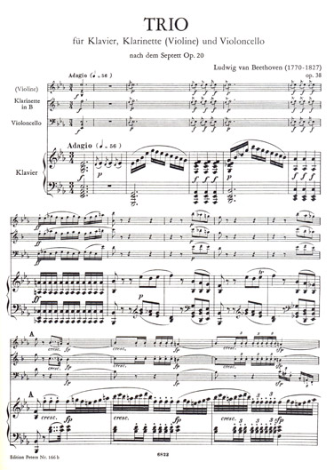 Beethoven - Trios Vol 2 (PETERS)