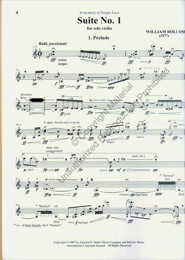 Suites No. 1 and No. 2