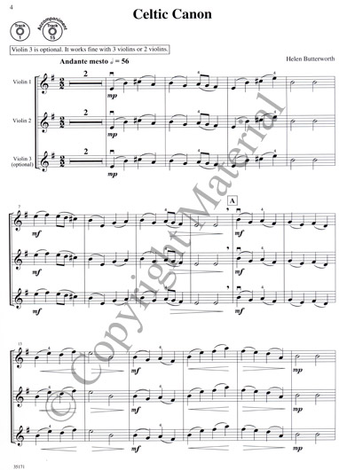 Gems for Violin Ensembles (CD included)