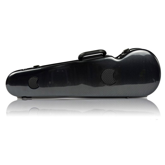 Bam Hightech Contoured Violin Case - 4/4 - Carbon Black