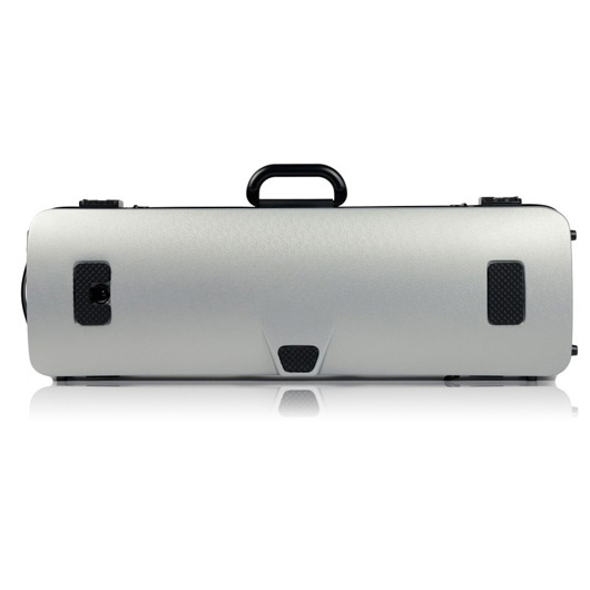 Bam Hightech Oblong Violin Case - Silver - No pocket