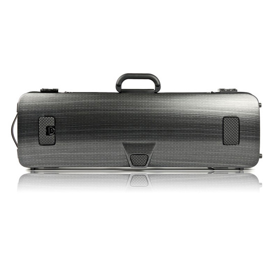 Bam Hightech Oblong Violin Case - Black Lazure