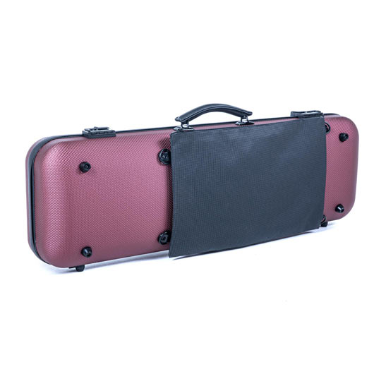 GEWA Air Avantgarde Violin Case - Oblong - Bordeaux/Black - 4/4