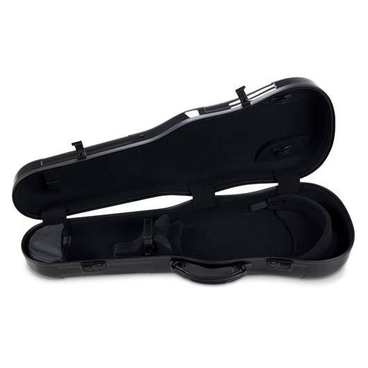 GEWA Air 2.0 Shaped Viola Case - Black High Gloss