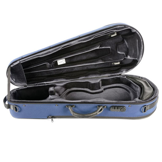 Bam St Germain Stylus Contoured Viola Case - Blue