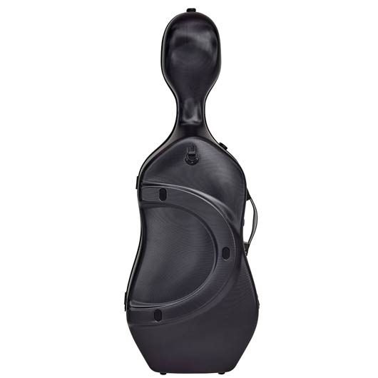 Bam Supreme Hightech Polycarbonate Cello Case - Black/Silver