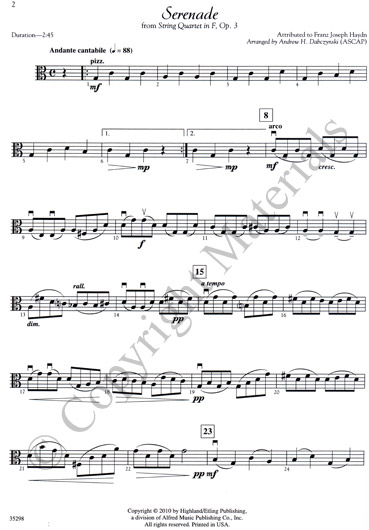 Classic String Quartet - Viola