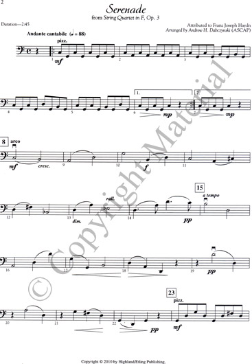 Classic String Quartets - Cello