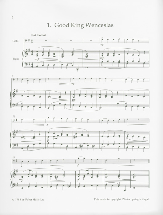 Cello Carol Time
