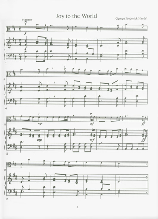 Christmas Solos for Beginning Viola - Level 1