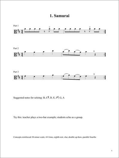 Improvisations for Viola Made Easy
