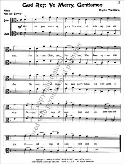 Santa's Little Helper - Viola (with CD)