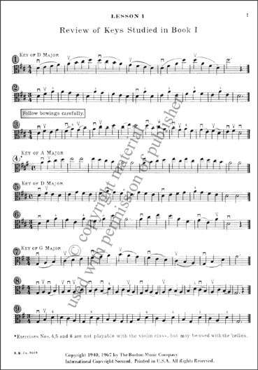 A Tune A Day, Viola Book 2
