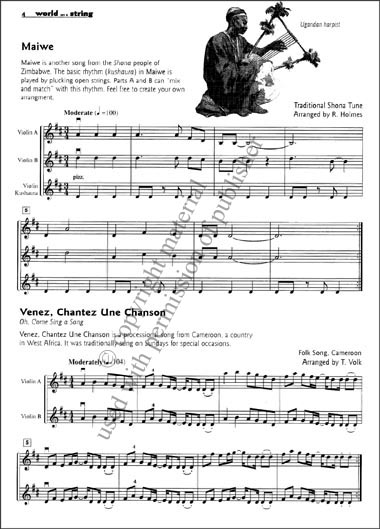 World on a String - Violin