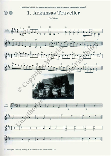 The American Fiddler - Violin Part with CD