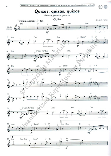 The Latin-American Fiddler for Violin and Piano - CD