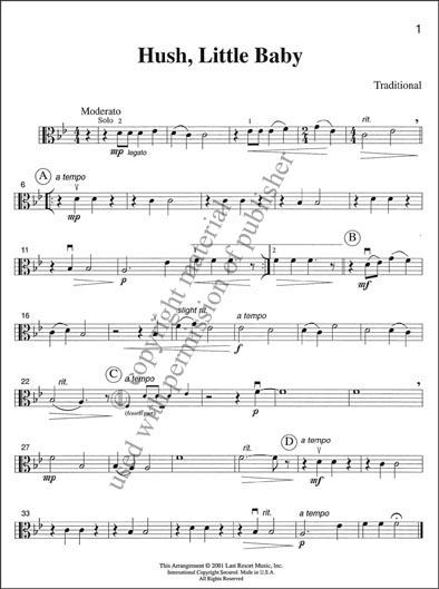 Music for Four Intermediate (Viola) - Vol. 1