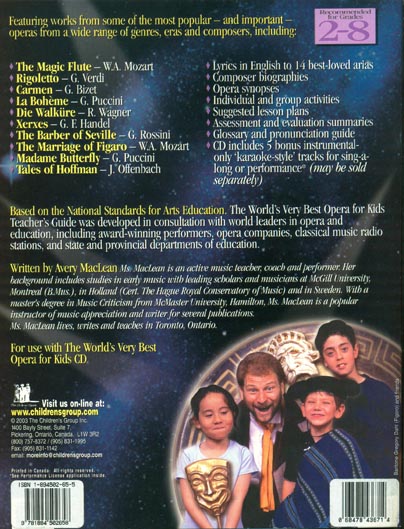 Opera for kids in English! Teacher's Guide