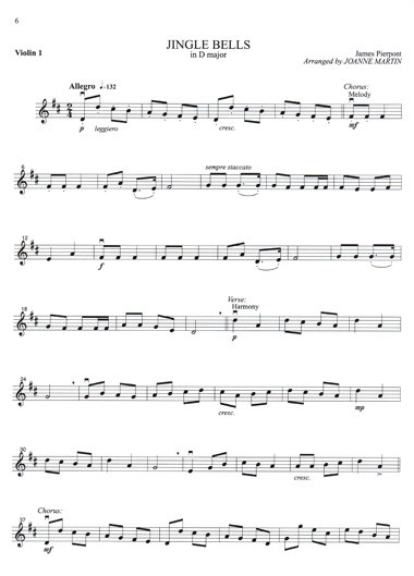 Festive Strings - Violin 1 Part